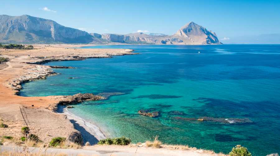 Sicile, plage de Marino beach