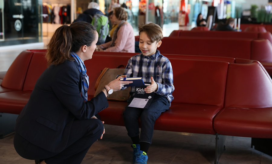 Mon enfant voyage seul en avion 